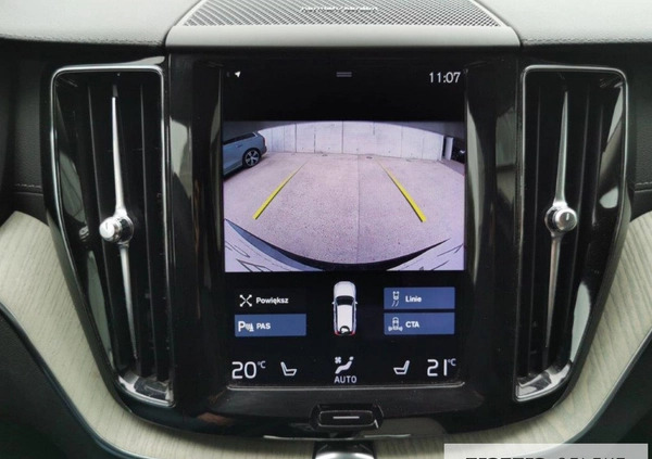Volvo XC 60 cena 184900 przebieg: 86482, rok produkcji 2021 z Zator małe 562